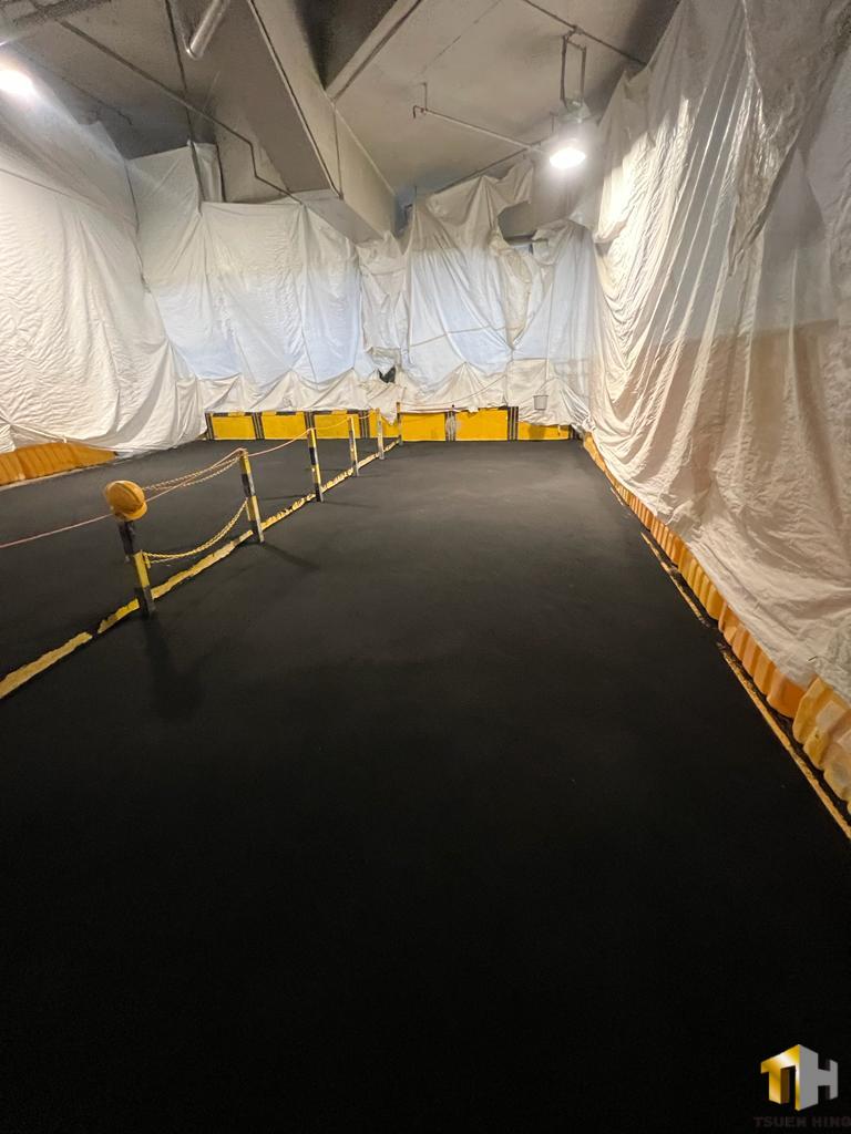 防滑剛沙地台施工完成面